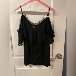 Off the shoulder tank